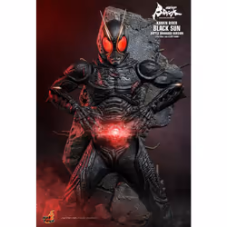 Figure Hot Toys TMS115 - Kamen Rider Black Sun - Black Sun Battle Damaged Version