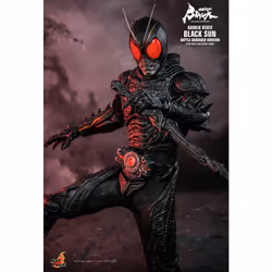 Figure Hot Toys TMS115 - Kamen Rider Black Sun - Black Sun Battle Damaged Version