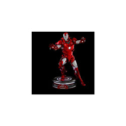 Figure Hot Toys MMS744D64 - Marvel Comics - Iron Man - Iron Man Mark III Red & Chrome Version