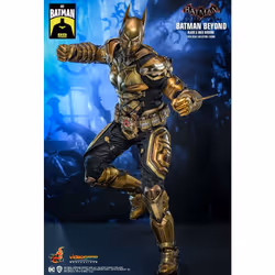 Figure Hot Toys VGM64 - Batman: Arkham Knight - Batman Beyond Black & Gold Version