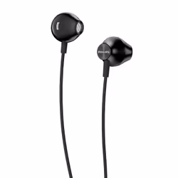 Philips TAUE100BK/00, Wired, Music, 20 - 20000 Hz, 13 g, Headphones, Black