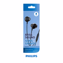 Philips TAUE101BK/00 headphones/headset Wired In-ear Calls/Music Black