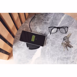 Philips DLP9210/00 mobile device charger Mobile phone, Smartphone, Tablet Black USB Wireless charging Fast charging Indoor