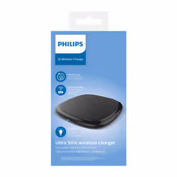 Philips DLP9210/00 mobile device charger Mobile phone, Smartphone, Tablet Black USB Wireless charging Fast charging Indoor