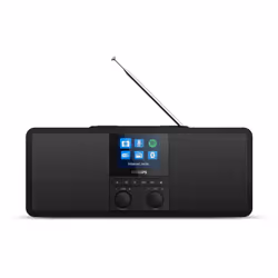 Philips TAR8805/10, Internet, Digital, DAB, DAB+, FM, 6 W, Full range, TFT