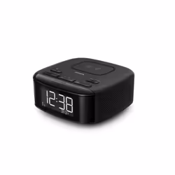 Philips TAR7705 Clock Radio with DAB+ and Wireless Phone Charging, Clock, Analog & digital, DAB, DAB+, FM, 4 W, LCD, White