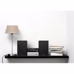 Philips TAM3205 Home audio micro system 18 W Black, Silver