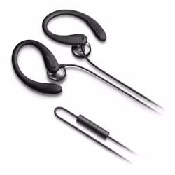 Philips TAA1105BK/00 headphones/headset Wired Ear-hook, In-ear Sports Black