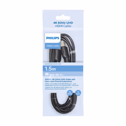 Philips SWV5510/00 HDMI cable 1.5 m HDMI Type A (Standard) Black