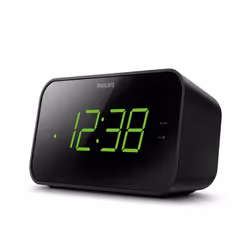 Philips TAR3306/05 alarm clock Digital alarm clock Black