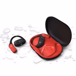 Philips 6000 series TAA6709BK/00 headphones/headset True Wireless Stereo (TWS) Ear-hook Sports Bluetooth Black, Red - Additional view 4