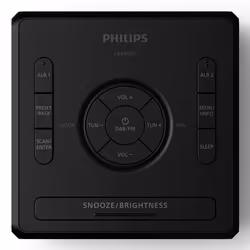 Philips TAR4600/10 alarm clock Digital alarm clock Black - Additional view 4