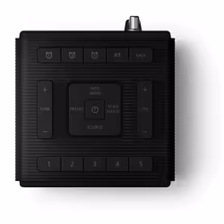 Philips TAR5100/10 alarm clock Digital alarm clock Black - Additional view 4