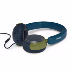Philips TAK2000CT/00 headphones/headset Wired Head-band Calls/Music USB Type-C Blue, Green, Grey - Additional view 2