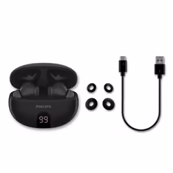 Philips TAT2520BK/00 headphones/headset Wireless In-ear Calls/Music Bluetooth Black - Additional view 6