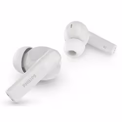 Philips TAT2520WT/00 headphones/headset Wireless In-ear Calls/Music Bluetooth White - Additional view 2