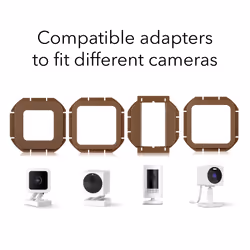 Wasserstein Bird Feeder Camera Case Compatible with Blink  Wyze & Ring Security Cameras Including Blink Outdoor 4  Wyze Cam OG & Ring Stick Up Camera