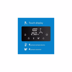 Philips Water Station, Hot  Ambient Filtered Water Dispenser, 2.2L Capacity, 6 Temperature Presets, Touch screen, UK Power Plug