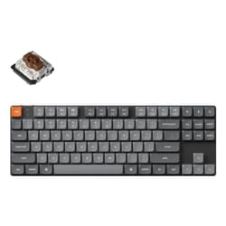 Keychron K1 Max keyboard Universal USB + RF Wireless + Bluetooth QWERTY UK English Black