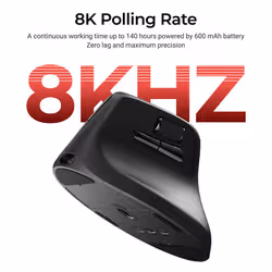 Keychron M5 mouse Universal Right-hand RF Wireless + Bluetooth + USB Type-C Optical 30000 DPI - Additional view 6