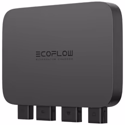 EcoFlow Power Hub Alternator Charger, Adapter, Black, EcoFlow, DELTA Pro DELTA 2 Max DELTA Max 2000 DELTA 2, 242 mm, 194 mm
