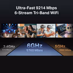 TP-Link Archer BE9300 Tri-Band Wi-Fi 7 Router - Additional view 6