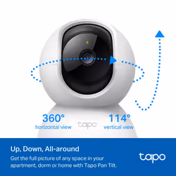 TP-Link Tapo Pan/Tilt Home Security Wi-Fi Camera - Additional view 4