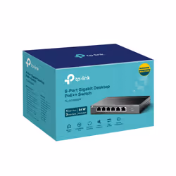 TP-Link 6-Port Gigabit Desktop Switch with 3-Port PoE+ and 1-Port PoE++ - Additional view 4