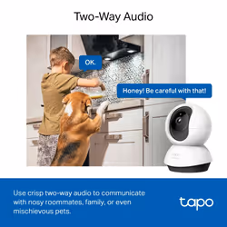 TP-Link Tapo Pan/Tilt AI Home Security Wi-Fi Camera - Additional view 7
