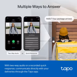 TP-Link Tapo Smart Battery Video Doorbell - Additional view 8
