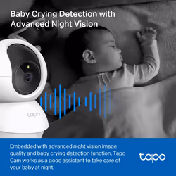 TP-Link Tapo Pan/Tilt Home Security Wi-Fi Camera - Additional view 5