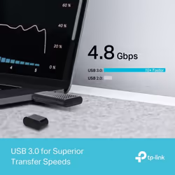 TP-Link Archer AX1800 Dual Band Wi-Fi 6 Wireless USB Adapter - Additional view 7
