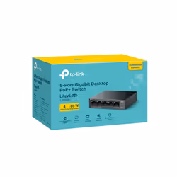 TP-Link LiteWave 5-Port Gigabit Desktop Switch with 4-Port PoE+ - Additional view 4