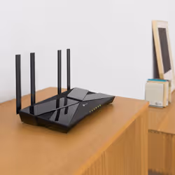 TP-Link Archer AX58 wireless router Gigabit Ethernet Dual-band (2.4 GHz / 5 GHz) Black - Additional view 6