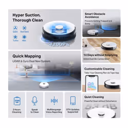 TP-Link Tapo LiDAR Navigation Robot Vacuum - Additional view 5