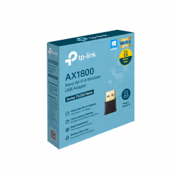 TP-Link Archer AX1800 Nano Wi-Fi 6 Wireless USB Adapter - Additional view 5