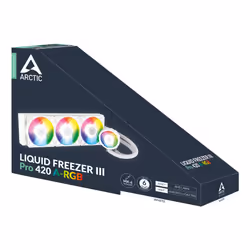 ARCTIC Liquid Freezer III Pro 420 A-RGB (White) - Multi Compatible All-in-One CPU Water Cooler with A-RGB - Additional view 6
