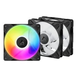 ARCTIC P14 Pro A-RGB - 3 Pack 140 mm A-RGB PWM Fan with Cable Splitter