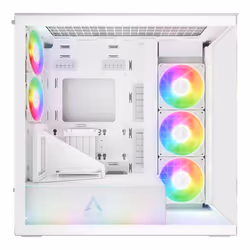 ARCTIC Xtender VG (White) Premium E-ATX PC Case with Vertical GPU Mounting - Additional view 4