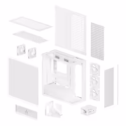 ARCTIC Xtender VG (White) Premium E-ATX PC Case with Vertical GPU Mounting - Additional view 8