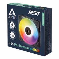 ARCTIC Freezer P14 Pro Reverse A-RGB - 140 mm A-RGB PWM Fan with Cable Splitter - Additional view 6