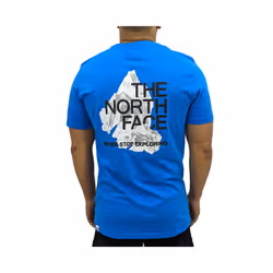 The North Face Mens T Shirts TNF Logo - Blue, S