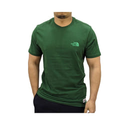 The North Face Mens T Shirts TNF Logo - Forest Green, S