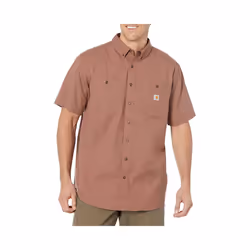 Carhartt TW3555-M Mens Shirts - Nutmeg, L TALL