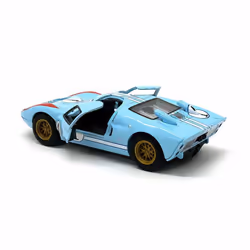 KiNSMART SetOf3 1966 Ford GT40 MKII Heritage Edition 5"" 1:32 Scale Di
