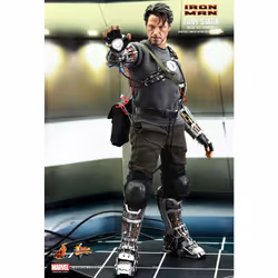 Figure Hot Toys MMS116 - Marvel Comics - Iron Man - Tony Stark Mech Test Version
