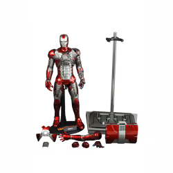 Figure Hot Toys MMS145 - Marvel Comics - Iron Man 2 - Iron Man Mark 5