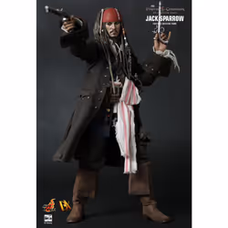 Figure Hot Toys DX06 - Pirates Of The Caribbean : On Stranger Tides - Captain Jack Sparrow