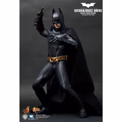 Figure Hot Toys MMS155 - DC Comics - Batman Begins - Batman Bruce Wayne Batsuit Begins Version