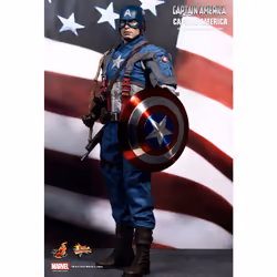 Figure Hot Toys MMS156 - Marvel Comics - Captain America : The First Avenger - Captain America